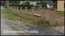 okrasná předzahrádka Hradec Králové
