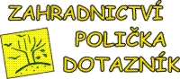 Zahradnictví Polička dotazník